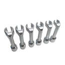 6 in 1 ZK-040 Car L-type Open End Wrench Fuel Injection Pipe Socket Wrench