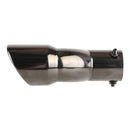 Universal Car Styling Stainless Steel Straight Exhaust Tail Muffler Tip Pipe, Inside Diameter: 6cm (Grey)