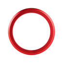 Car Engine Start Key Push Button Outside Ring Trim Sticker Decoration for Mazda Axela CX-30 2020 (Red)