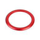 Car Engine Start Key Push Button Outside Ring Trim Sticker Decoration for Mazda Axela CX-30 2020 (Red)