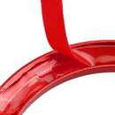 Car Engine Start Key Push Button Outside Ring Trim Sticker Decoration for Mazda Axela CX-30 2020 (Red)