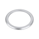Car Engine Start Key Push Button Outside Ring Trim Sticker Decoration for Mazda Axela CX-30 2020 (Silver)