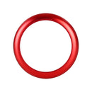 Car Engine Start Key Push Button Ring Trim Sticker Decoration for Infiniti Q50L/QX50/Q70/QX60/Q60 (Red)