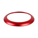 Car Engine Start Key Push Button Ring Trim Sticker Decoration for Infiniti Q50L/QX50/Q70/QX60/Q60 (Red)