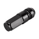 4 PCS Nut 6-edeg Shape Gas Cap Mouthpiece Cover Tire Cap Car Tire Valve Caps (Black)