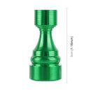 4 PCS Chess 1 Shape Gas Cap Mouthpiece Cover Tire Cap Car Tire Valve Caps (Green)