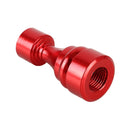 4 PCS Chess 1 Shape Gas Cap Mouthpiece Cover Tire Cap Car Tire Valve Caps (Red)