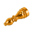 4 PCS Chess 2 Shape Gas Cap Mouthpiece Cover Tire Cap Car Tire Valve Caps (Gold)