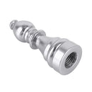 4 PCS Chess 2 Shape Gas Cap Mouthpiece Cover Tire Cap Car Tire Valve Caps (Silver)