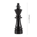 4 PCS Chess 3 Shape Gas Cap Mouthpiece Cover Tire Cap Car Tire Valve Caps (Black)