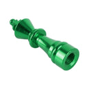 4 PCS Chess 3 Shape Gas Cap Mouthpiece Cover Tire Cap Car Tire Valve Caps (Green)