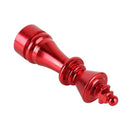4 PCS Chess 3 Shape Gas Cap Mouthpiece Cover Tire Cap Car Tire Valve Caps (Red)