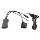 Car MFD2 RNS2 18PIN Bluetooth Music AUX Audio Cable + MIC for Audi / Volkswagen / Skoda