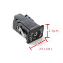 Car Handheld Box AUX Interface Connector + Cable Wire Harness for Volkswagen Bora / Audi