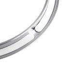 4 PCS / Set Air Conditioning Vent Metal Decorative Ring for Audi A1(Silver)
