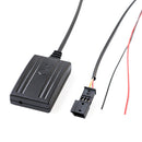 Car AUX Bluetooth Audio Cable + MIC for BMW E39 E46
