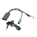 Car AUX Bluetooth Wireless Music Audio Cable + MIC for Alpine Kce-237b 123E 101E 102E 105E 117J 305S