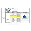 Car AUX Audio Cable MP3 Digital Disc Box for Honda 2.3