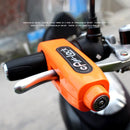 Motorcycles Handle Anti-theft Lock Horn Lock (Orange)