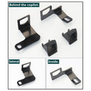 ZL-2028 Car Vice Driver Rear Seat Isofix Child Seat Interface for Mazda 2 2007-2012 / Ford Fiesta 2004-2014
