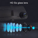 4.3 inch Car Rearview Mirror HD Night Vision Single Recording Driving Recorder DVR Support Motion Detection / Loop Recording