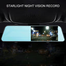 5.5 inch Touch Screen Car Rearview Mirror HD 1080PStar Night Vision Double Recording Driving Recorder DVR Support Motion Detection / Loop Recording