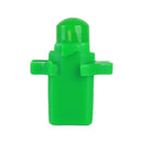 10 PCS B8.3 0.2W DC12V Wedge Instrument Panel COB LED Light Dashboard Gauge Cluster Indicator Lamp Bulb (Green Light)