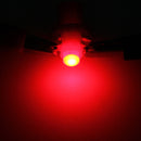 10 PCS B8.3 0.2W DC12V Wedge Instrument Panel COB LED Light Dashboard Gauge Cluster Indicator Lamp Bulb (Red Light)