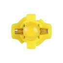 10 PCS B8.3 0.2W DC12V Wedge Instrument Panel COB LED Light Dashboard Gauge Cluster Indicator Lamp Bulb (Yellow Light)