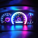 10 PCS B8.3 0.2W DC12V Wedge Instrument Panel COB LED Light Dashboard Gauge Cluster Indicator Lamp Bulb (Yellow Light)