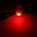10 PCS B8.4 0.2W DC12V Wedge Instrument Panel COB LED Light Dashboard Gauge Cluster Indicator Lamp Bulb (Red Light)