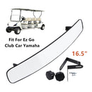 SF-GEF-02 Golf Club Car Central Rearview Convex Mirror Set for Yamaha / E-Z-GO