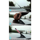Short Universal the UK Flag Pattern Car Antenna Aerial 7.5cm