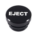 2 PCS Car / Motorcycle EJECT Letter Metal Cigarette Lighter Dust Cover (Black)