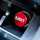 2 PCS Car / Motorcycle EJECT Letter Metal Cigarette Lighter Dust Cover (Red)