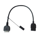 Car USB Data Cable iPod Interface 3.5mm Audio Cable for Nissan / Infiniti