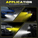 Car / Motorcycles DC9-30V / 18W / 2000LM /6000K/3000K IP67 mini LED Headlight