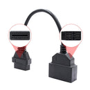 22Pin to 16Pin Car OBD2 Conversion Cable OBDII Diagnostic Adapter Cable for Toyota