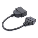 22Pin to 16Pin Car OBD2 Conversion Cable OBDII Diagnostic Adapter Cable for Toyota