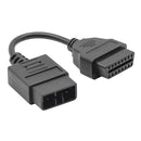9Pin Car OBD2 Conversion Cable OBDII Diagnostic Adapter Cable for Subaru