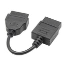9Pin Car OBD2 Conversion Cable OBDII Diagnostic Adapter Cable for Subaru