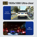 F22 3.16 inch 1080P HD Night Vision Driving Recorder, Standard Version with Rear View Camera