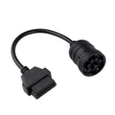 Female 16Pin to J1939 9Pin Truck cable