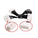 ELM327 OBD2 16Pin Male to 3 Female Car Diagnostic Cable