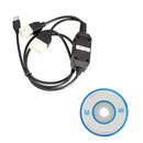 V2011A Truck Diagnostic Interface Cable for Hitachi Excavator Dr.ZX