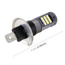 1 Pair H1 DC12V / 5W Car LED Fog Light with 42LEDs SMD-2016 Lamp Beads (Yellow Light)