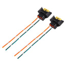 1 Pair Car H9 Bulb Holder Base Female Socket with Cable