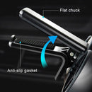 Car Dual-turbo Air Outlet Magnetic Mobile Phone Holder with Aromatherapy (Black)