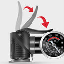 Mini Portable Manual High Pressure Bicycle Inflator Pump (Black)