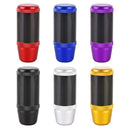 Universal Car Carbon Fiber Metal Gear Shift Knob (Blue)